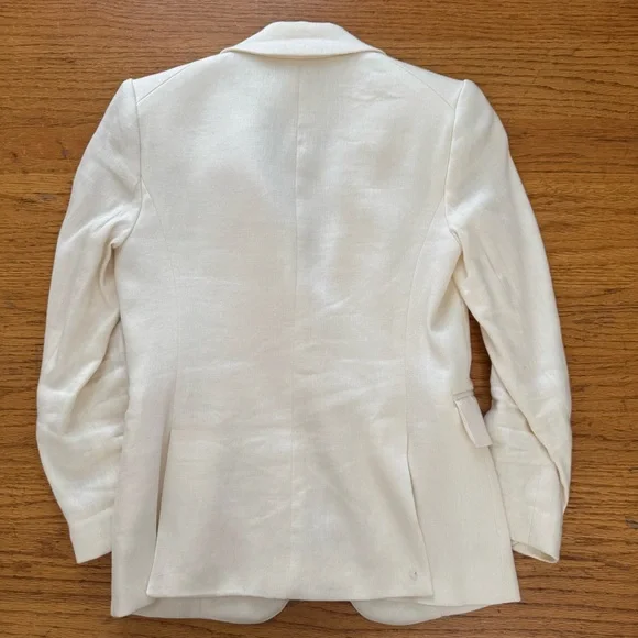 VERONICA BEARD Linen Schoolboy Balzer - Picture 2 of 3